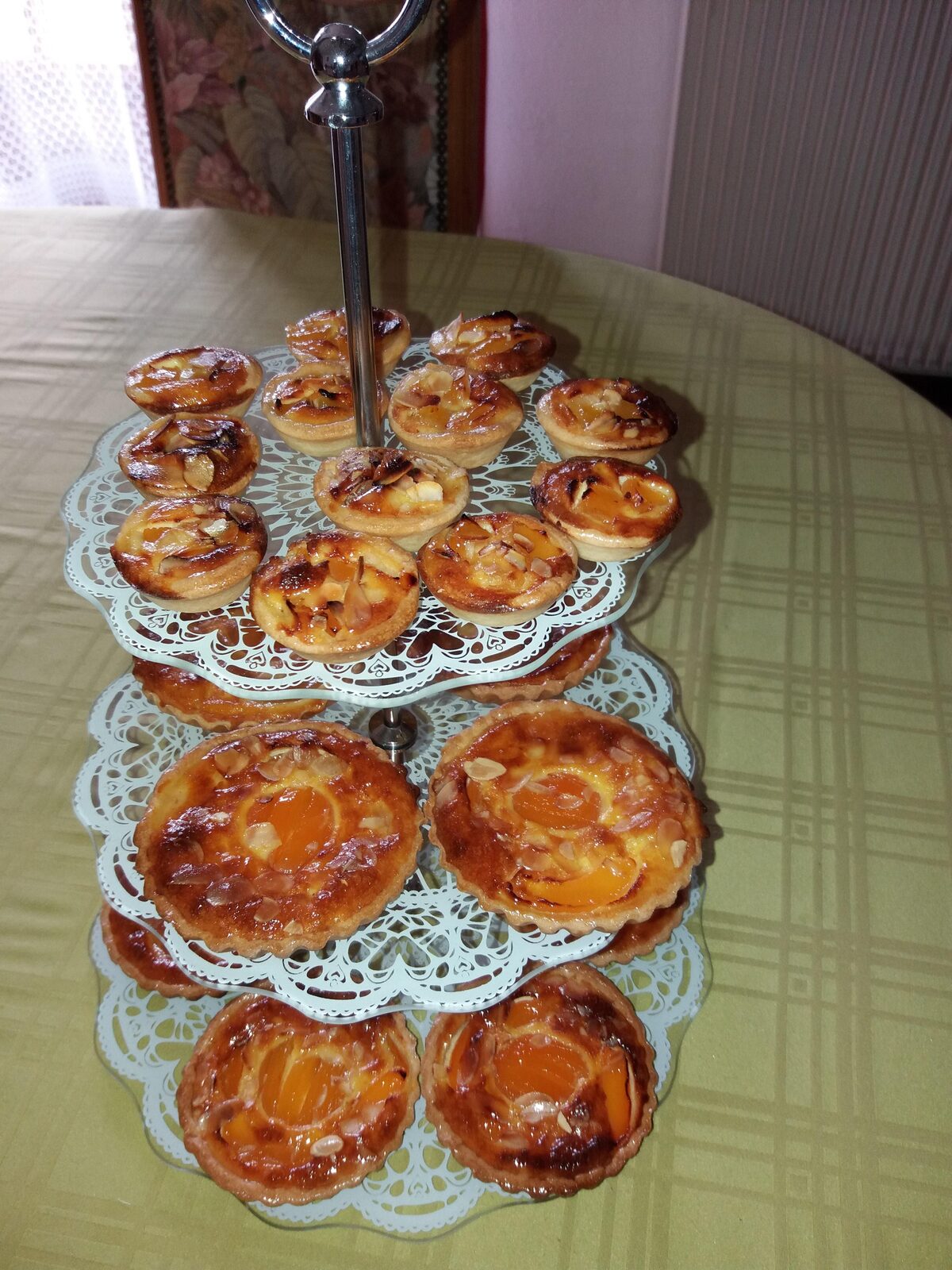 Tartelettes Amandines aux Abricots