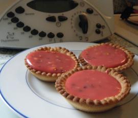 Tartelettes aux pralines roses