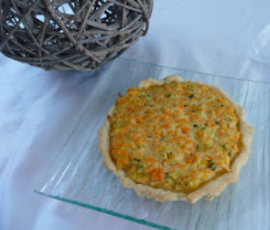 Tartelettes salées : carottes, courgettes et gruyère