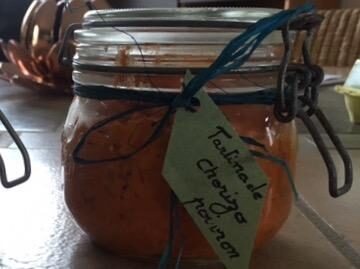 Tartinade au chorizo et poivron