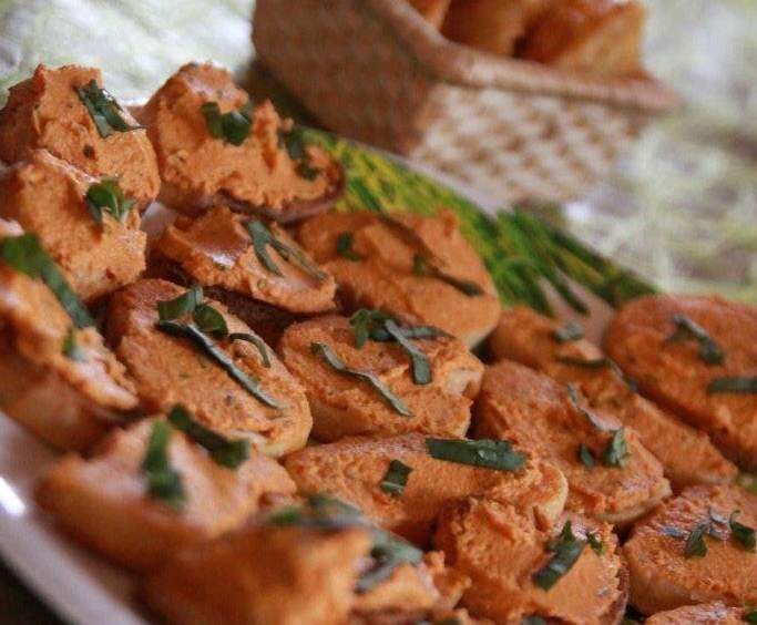 Tartinade Poivrons - Feta - Basilic