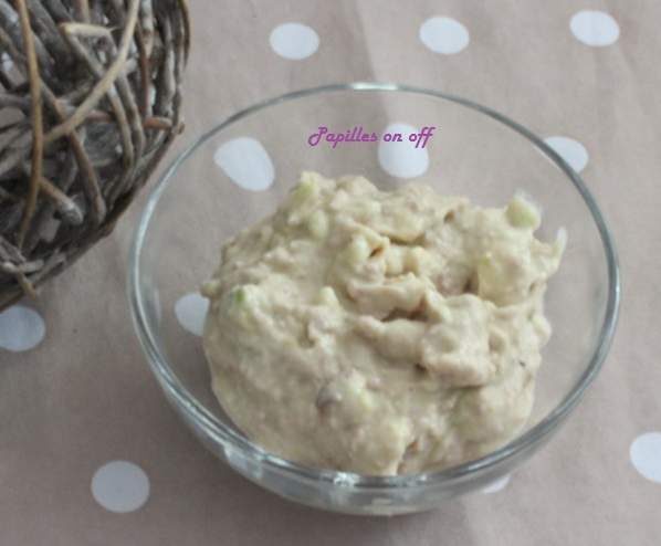 Tartinade thon et avocat
