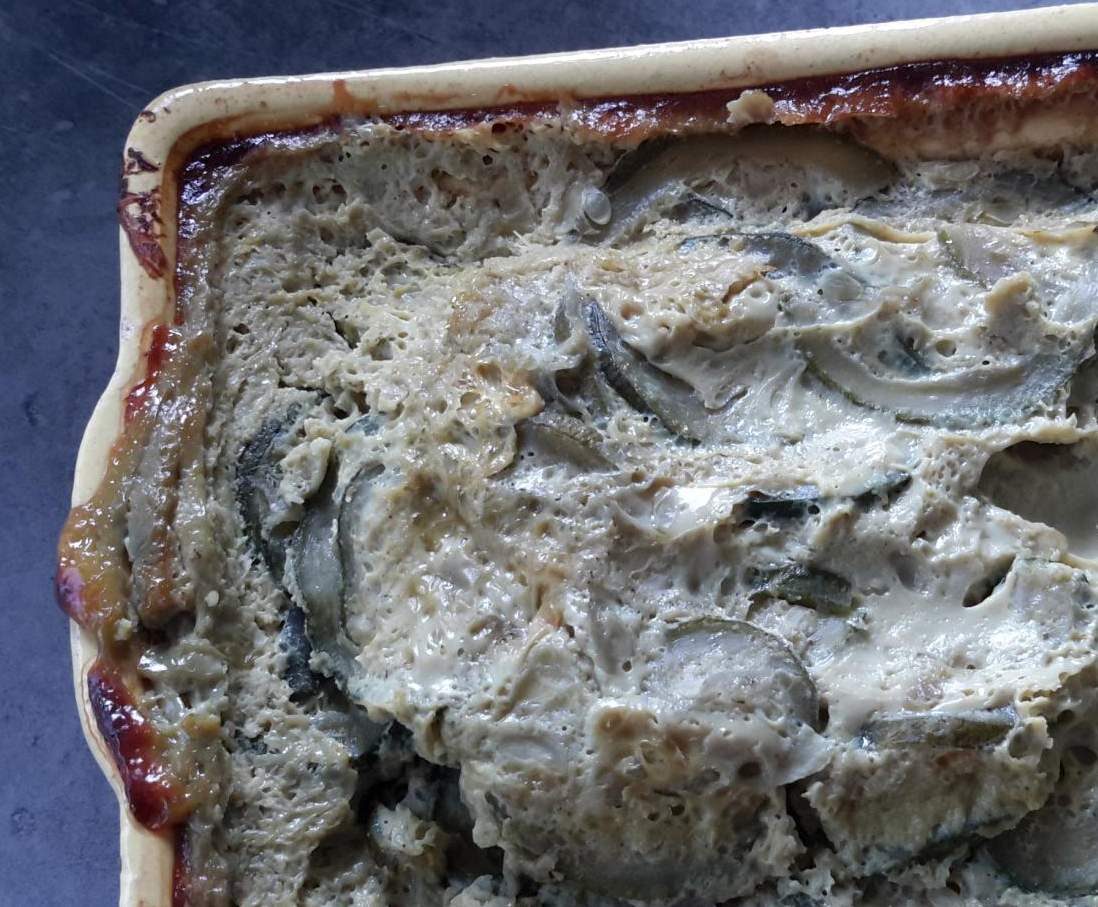 Terrine de courgettes au curry