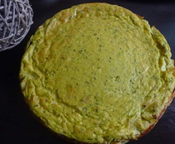 Terrine de courgettes au gruyère