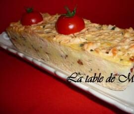 Terrine de poisson aux tomates confites