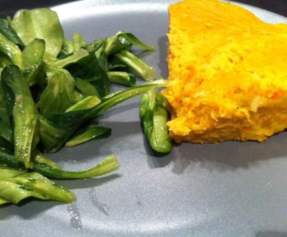 Terrine vegan à la farine de pois chiches et aux légumes