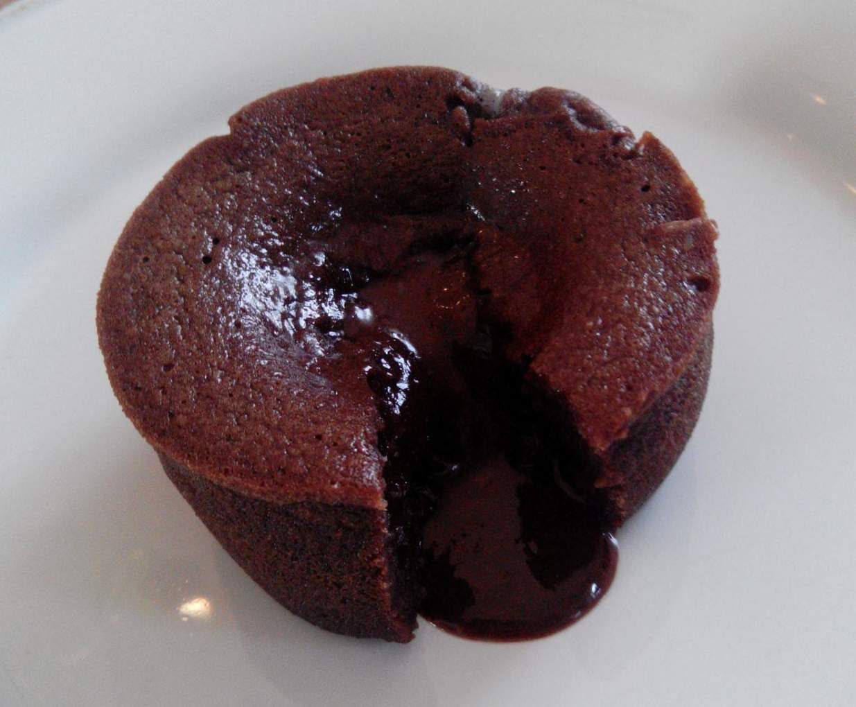 The moelleux au chocolat