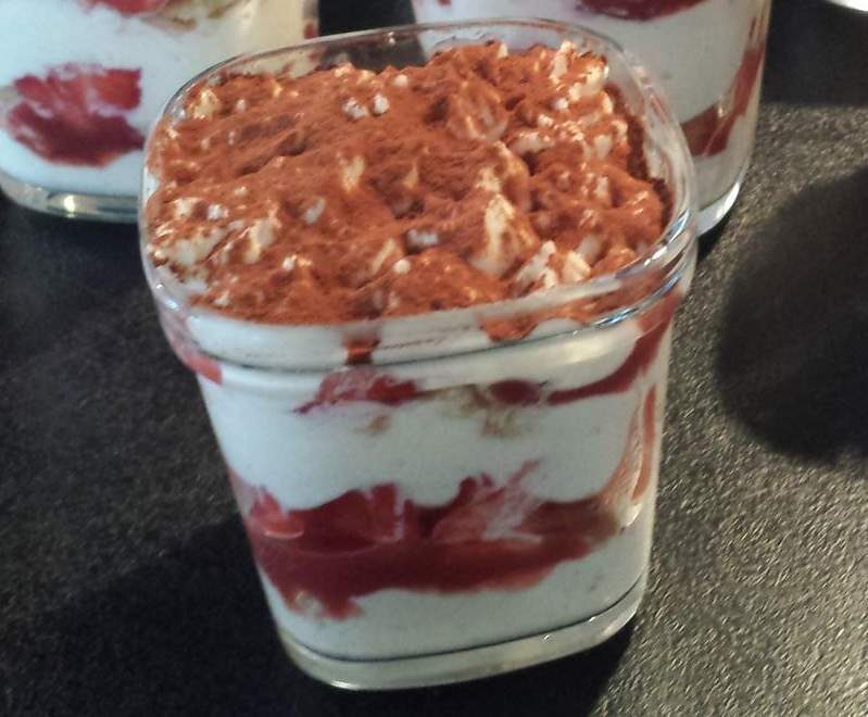 Tiramisu aux Fraises