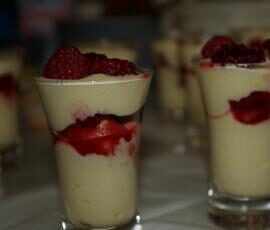 Tiramisu aux framboises