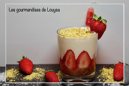 Tiramisu Fraise Rhubarbe