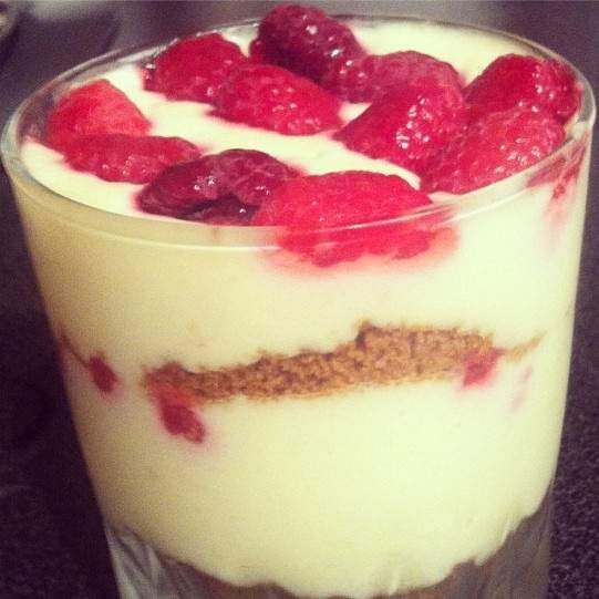 Tiramisu framboises spéculos