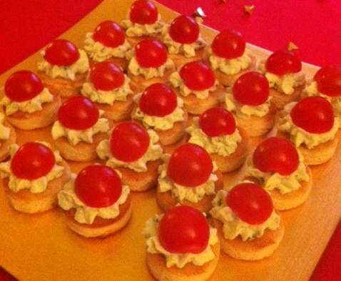 Toast tomate mozzarella