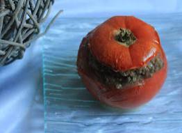 Tomates farcies au boeuf