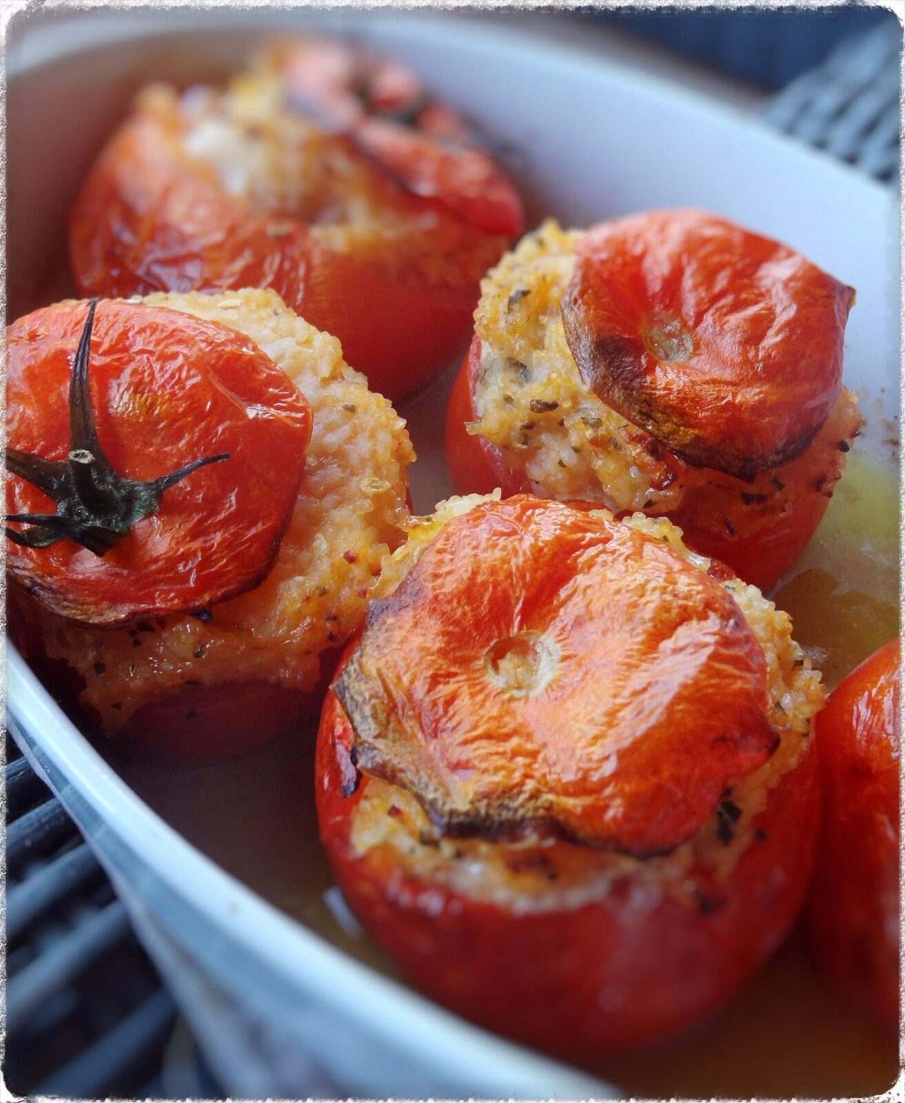 Tomates farcies au riz