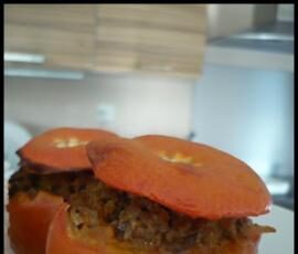 TOMATES & POMMES-DE-TERRE FARCIES A MA FACON
