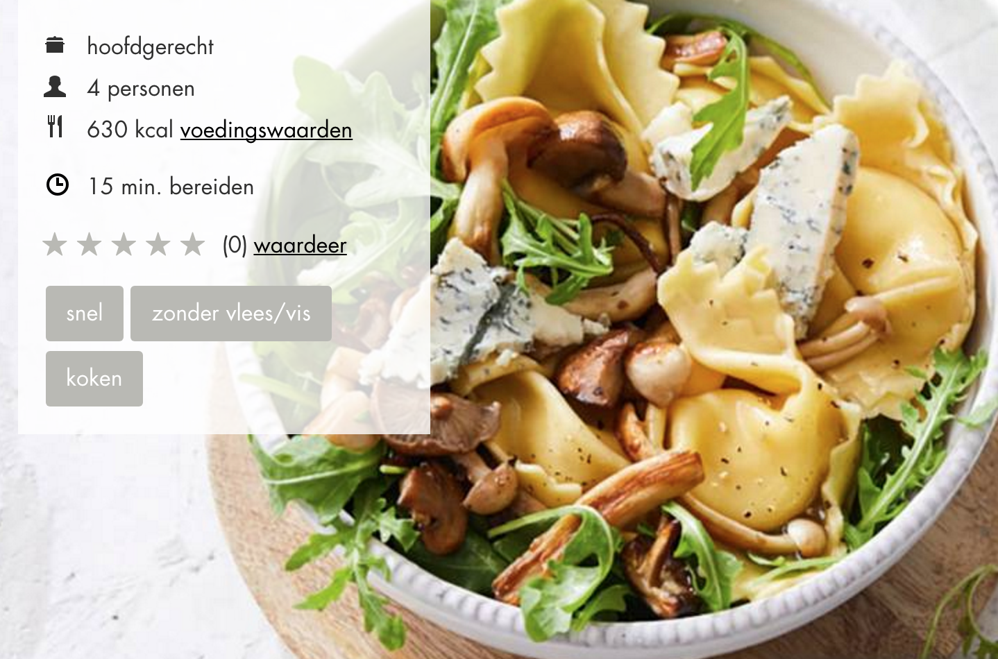 TORTELLONI champignons