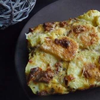 Tortilla aux tomates séchées