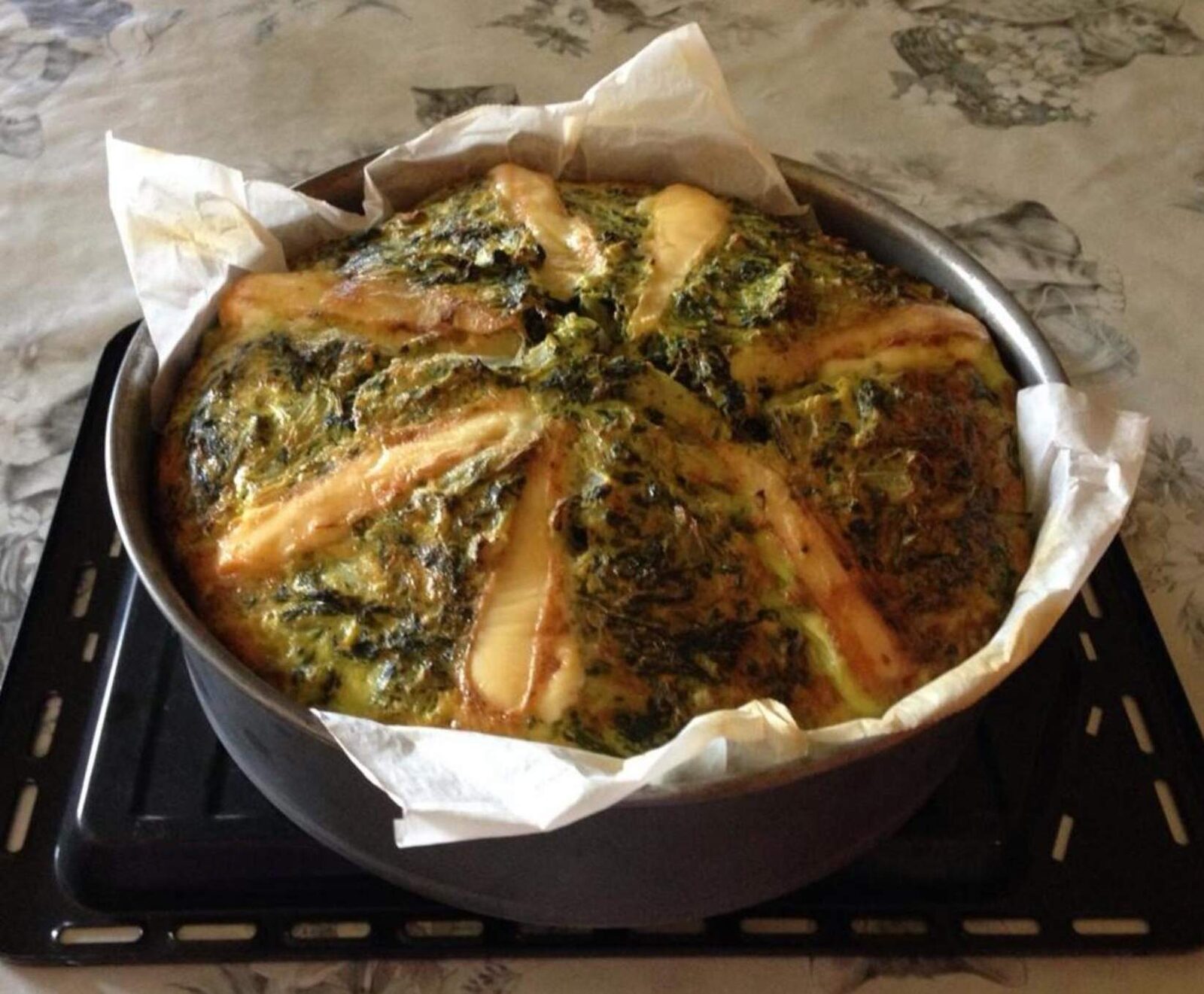 tourte aux blettes et au fromage