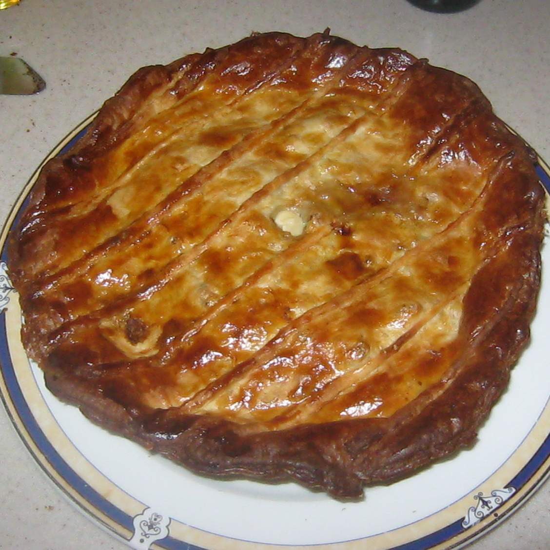 Tourte poulet brocoli