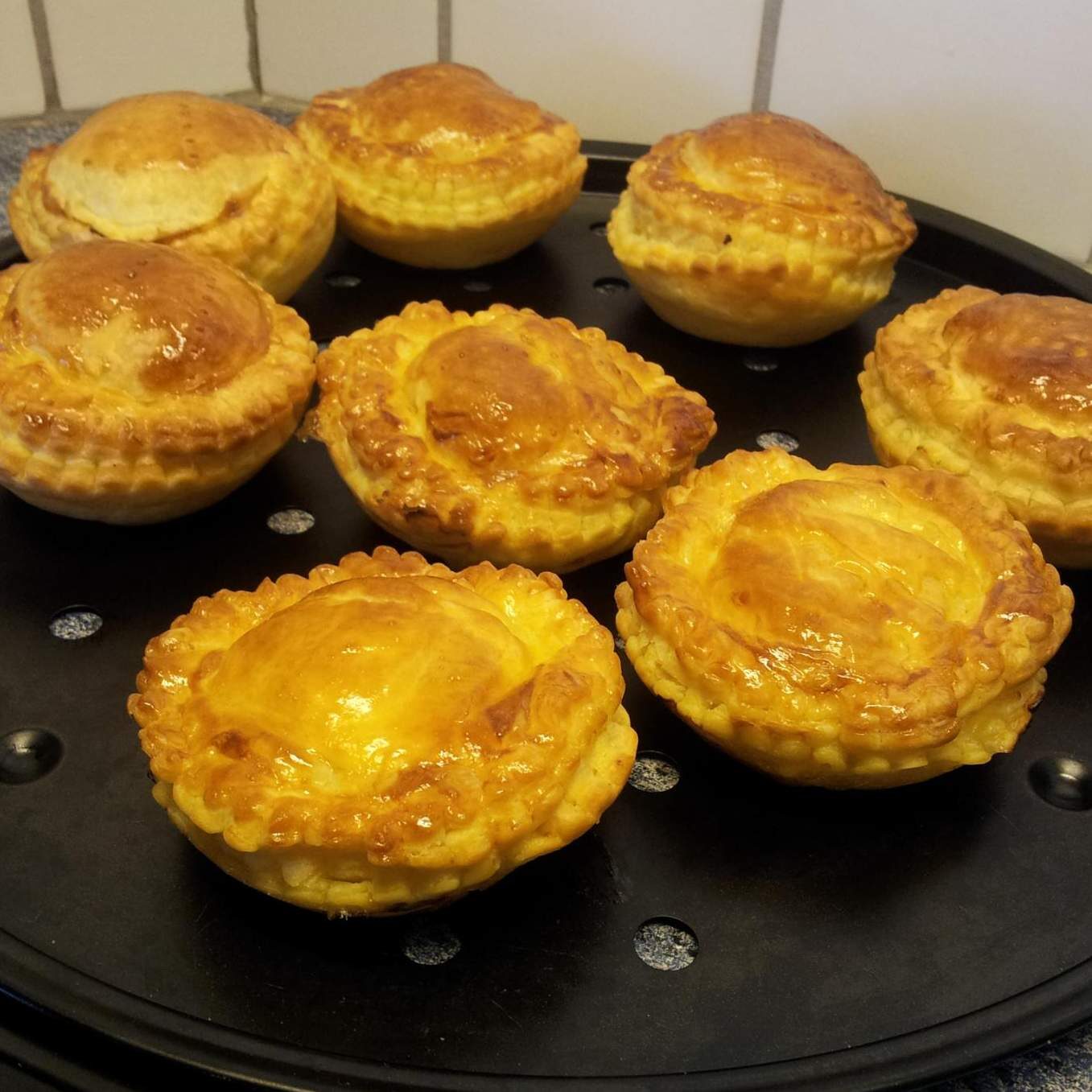 Tourtes poulet / champignons