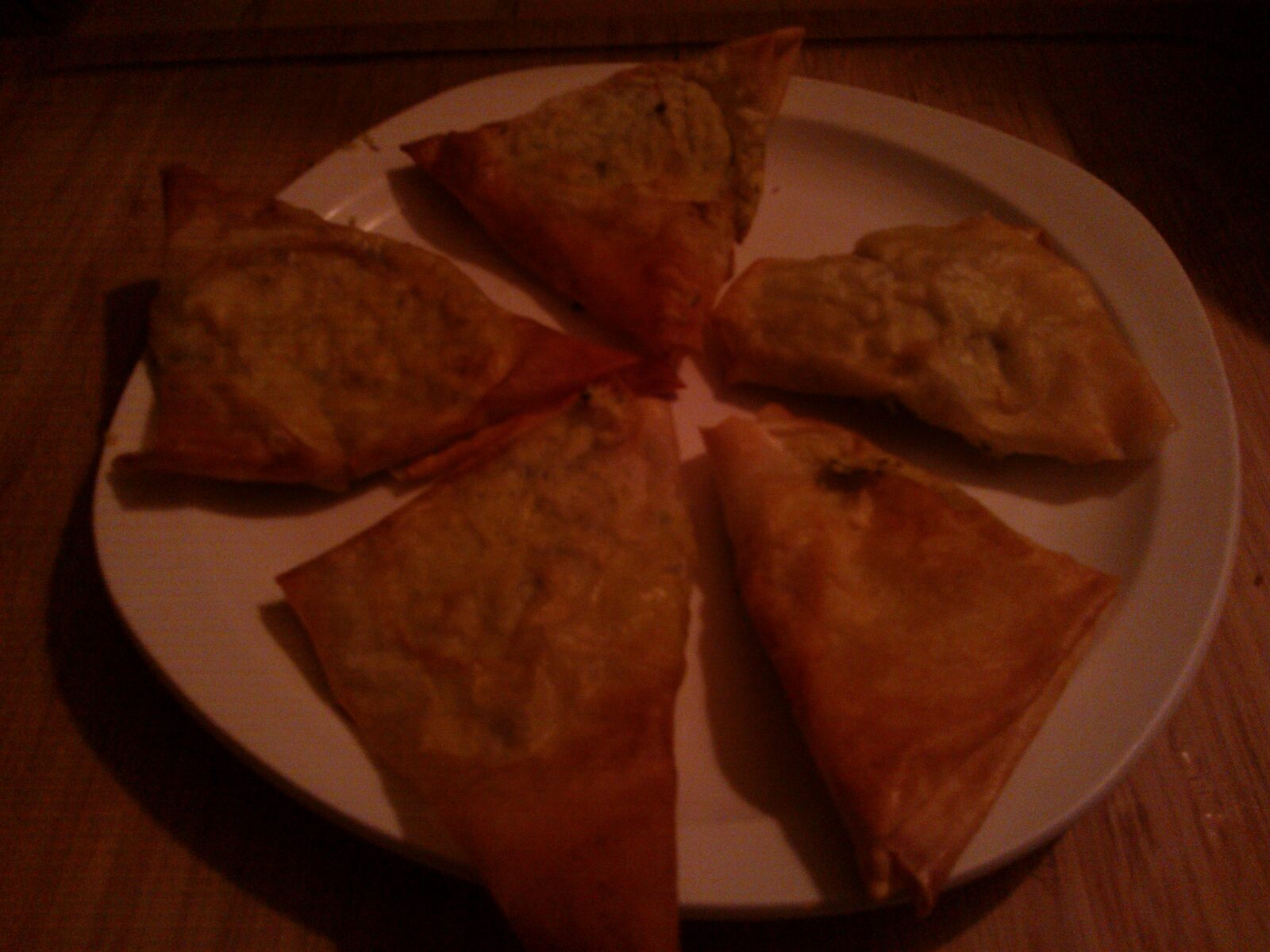 Triangles de courgettes à la féta