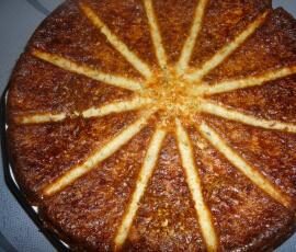 trio de fleurettes en gateau