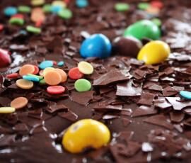 Ultra fondant aux m&m's
