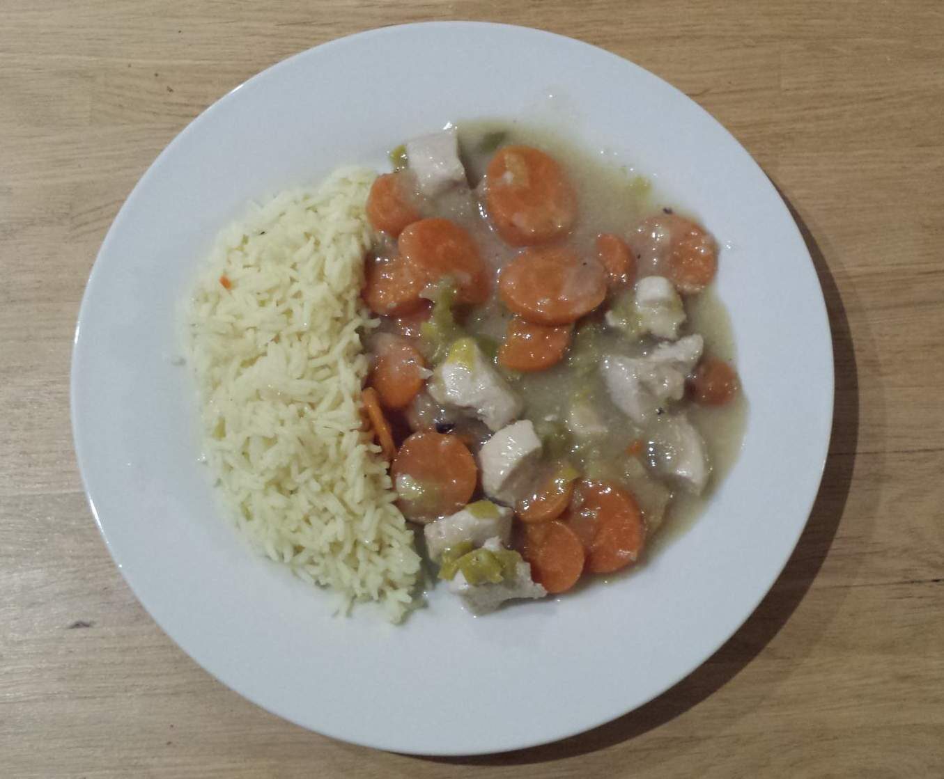 Variante de blanquette de dinde version WW