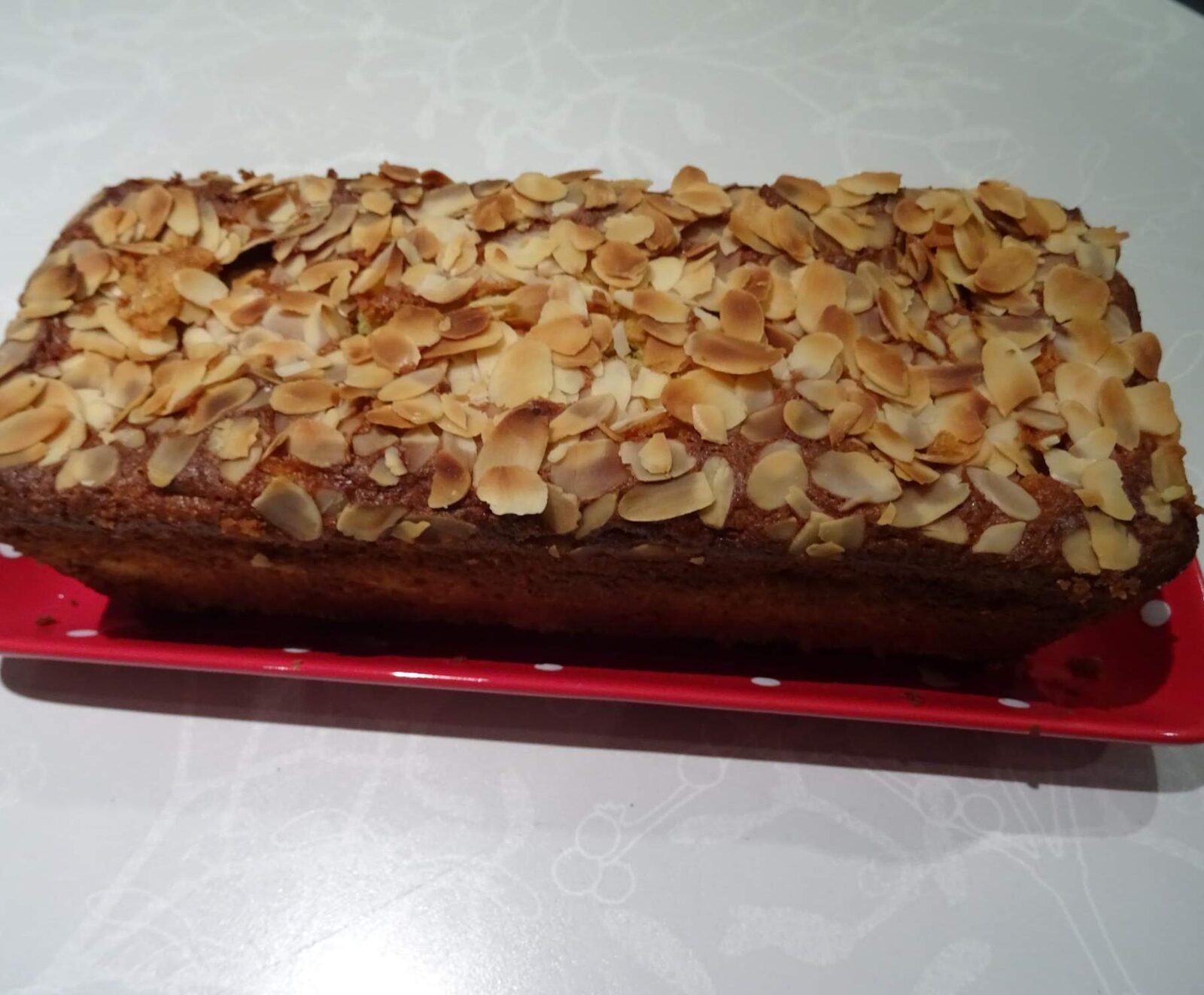 variante de Cake aux pommes et aux amandes