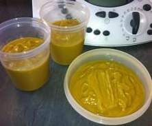 Variante de purée 4 légumes et kiri