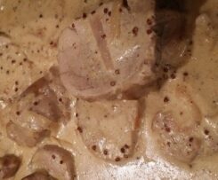 Variante Filet mignon à la moutarde