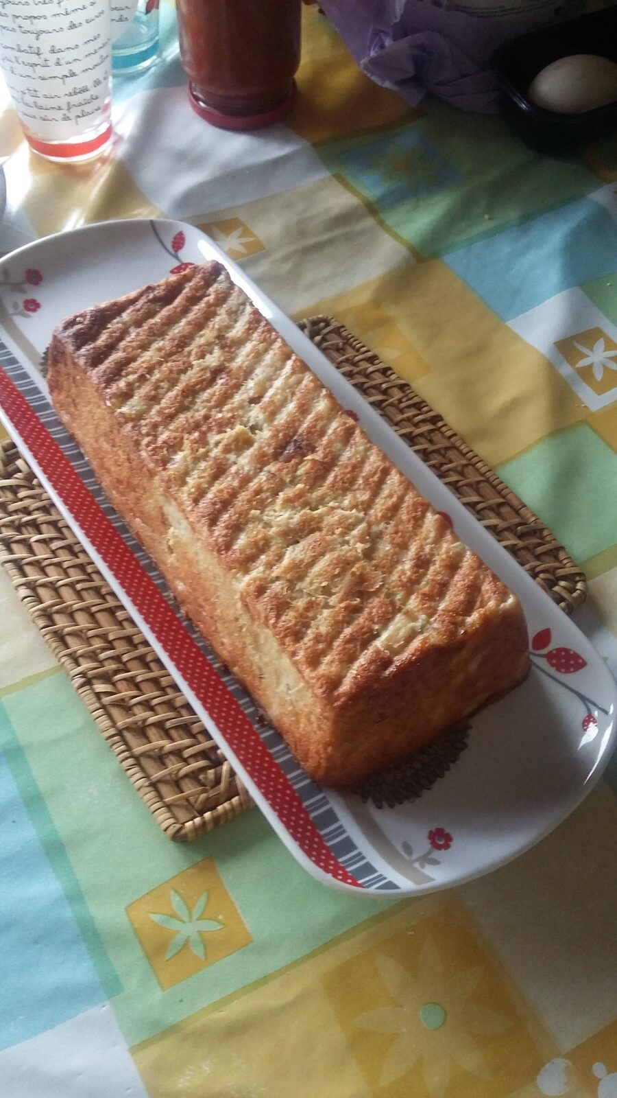 Variante FLAN AUX COURGETTES ET AU THON