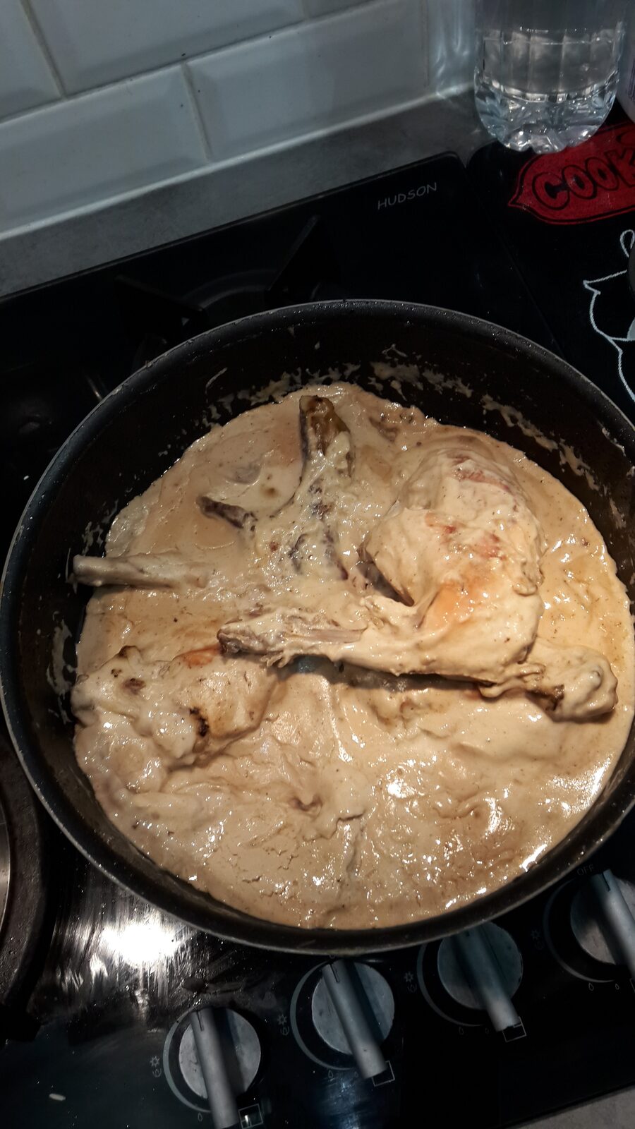 Variante lapin a la moutarde