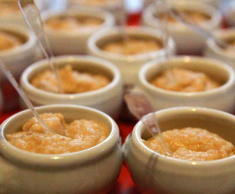 Velouté chou-fleur / chorizo