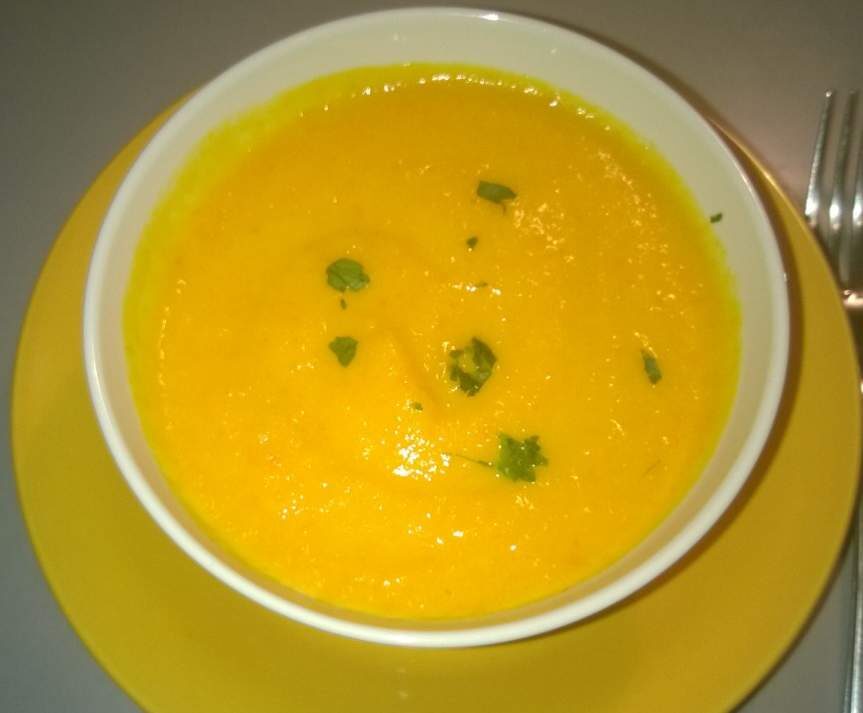 Velouté d'Automne (potimarron, carottes, courgettes)