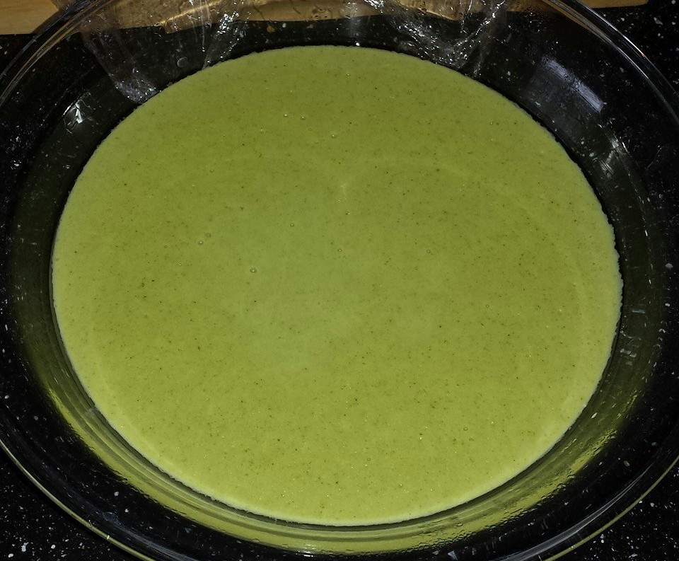 Velouté de brocolis et vache qui rit