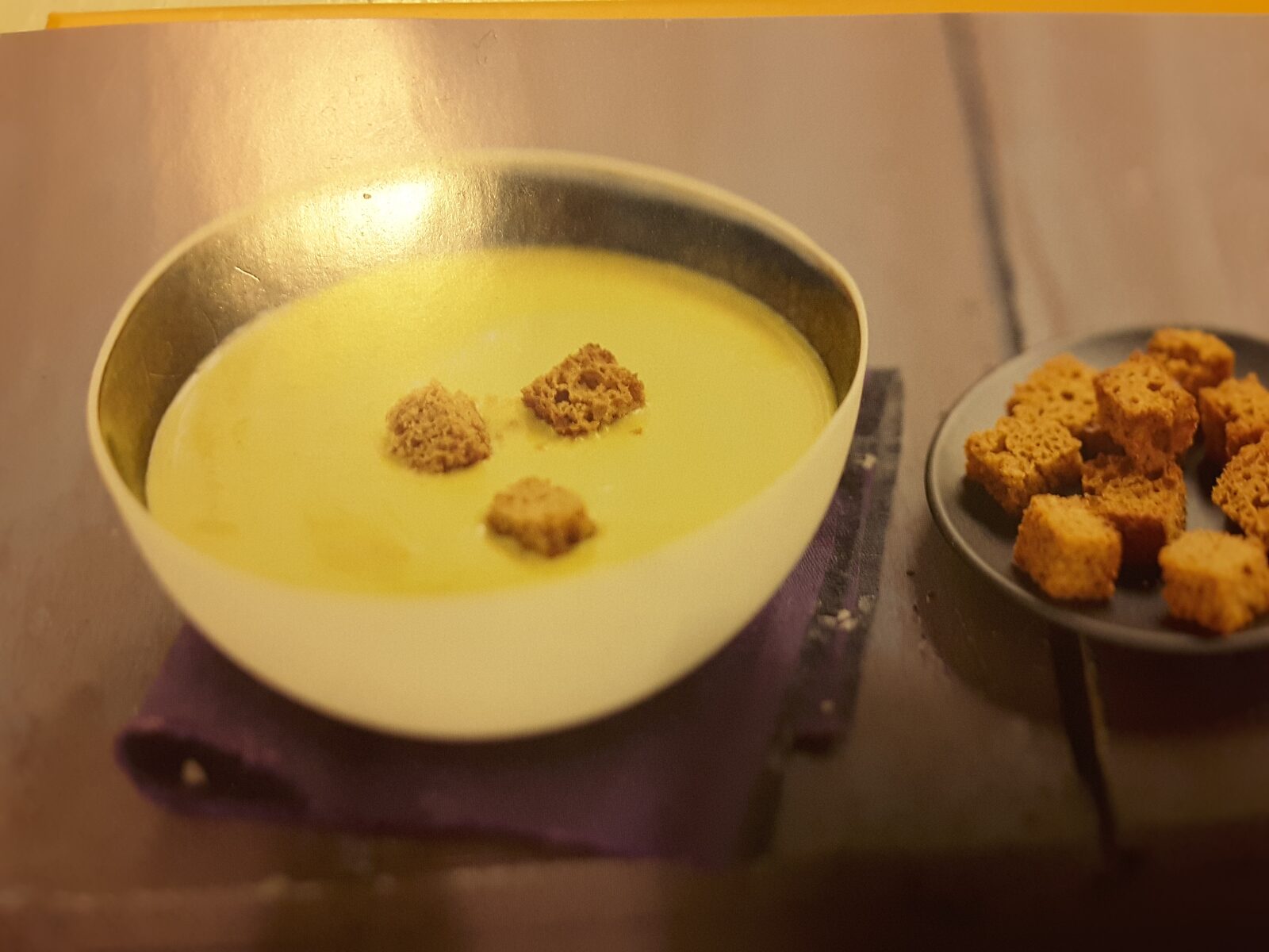 Velouté de carottes aux épices