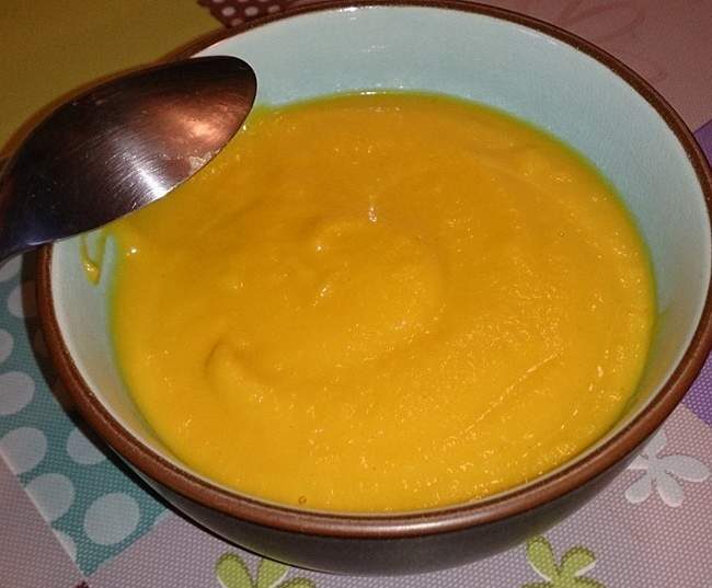 Velouté de carottes curry/coco