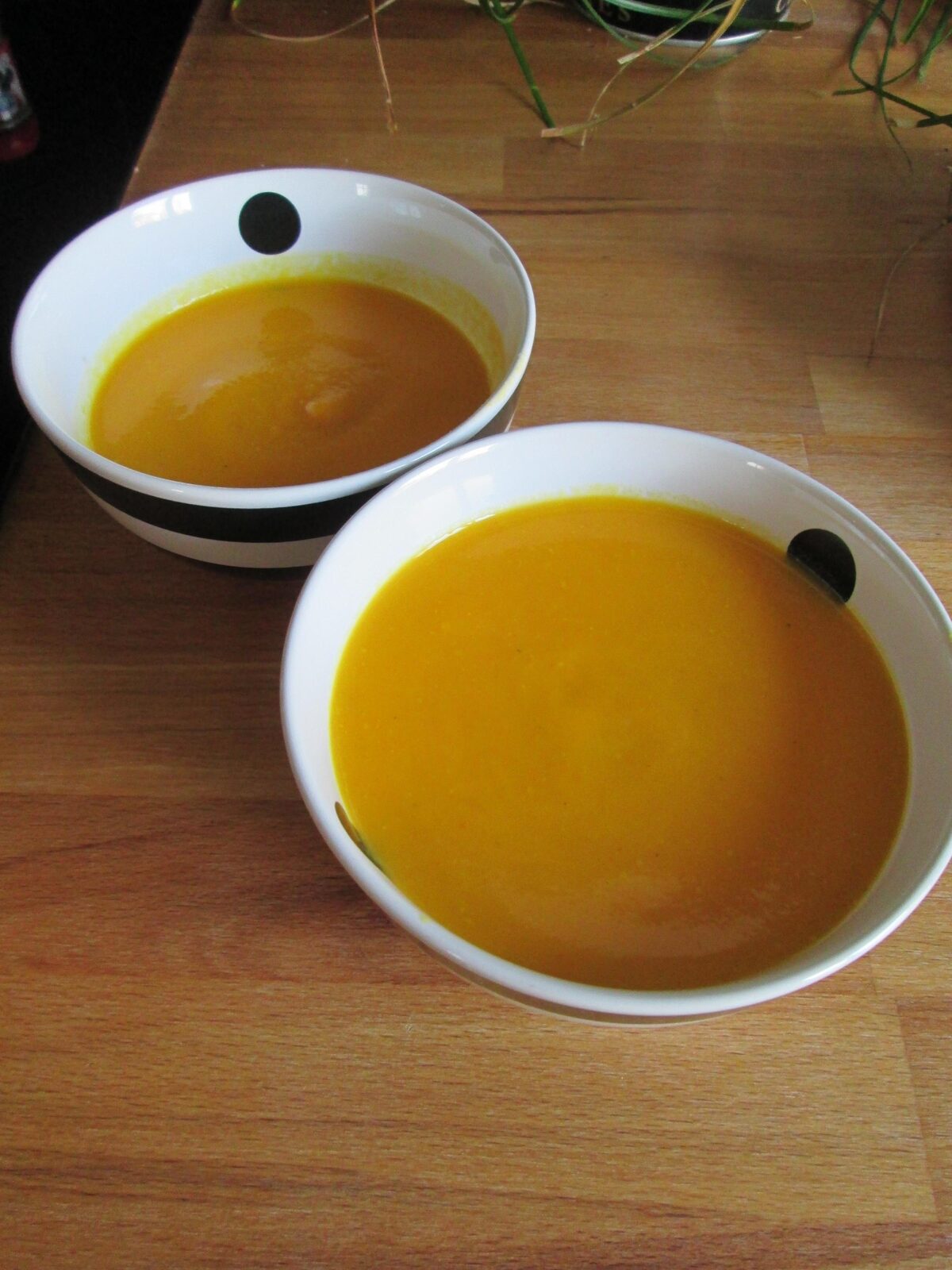 velouté de carottes-curry