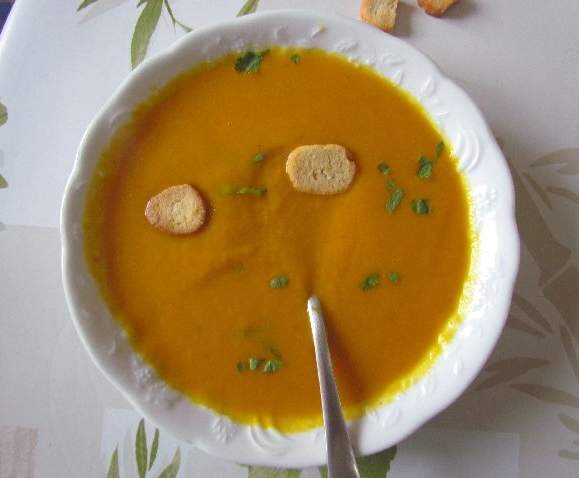 Velouté de carottes sucré-salé