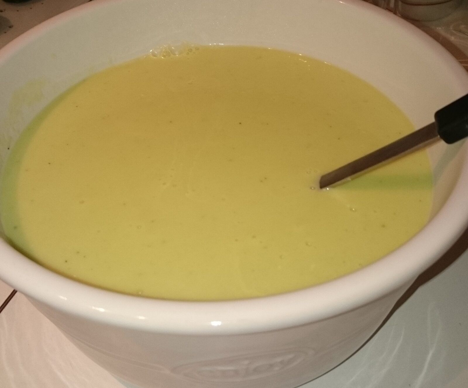 velouté de courgettes
