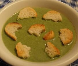 Velouté de fanes de carottes