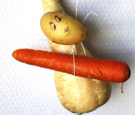Velouté de légumes au tofu soyeux