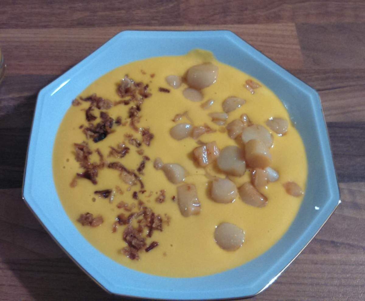 Velouté de Maïs à la Cancoillotte