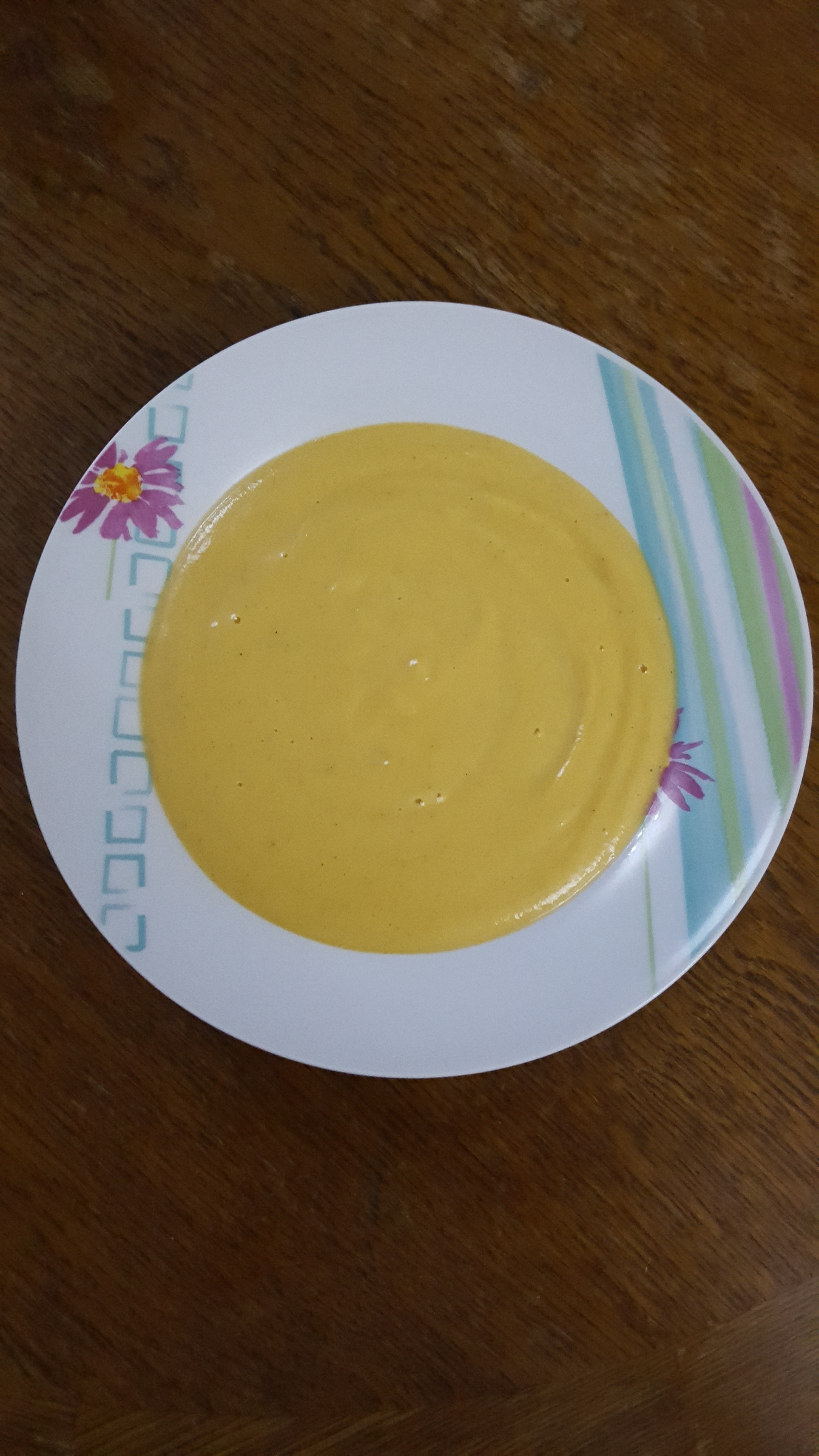 velouté de panais et patate douce