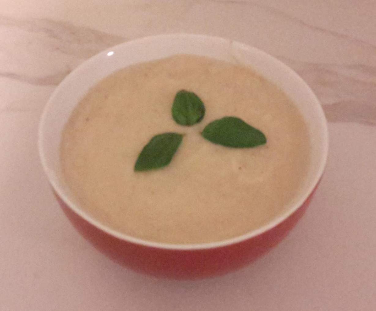 Velouté de pdt et choux blanc