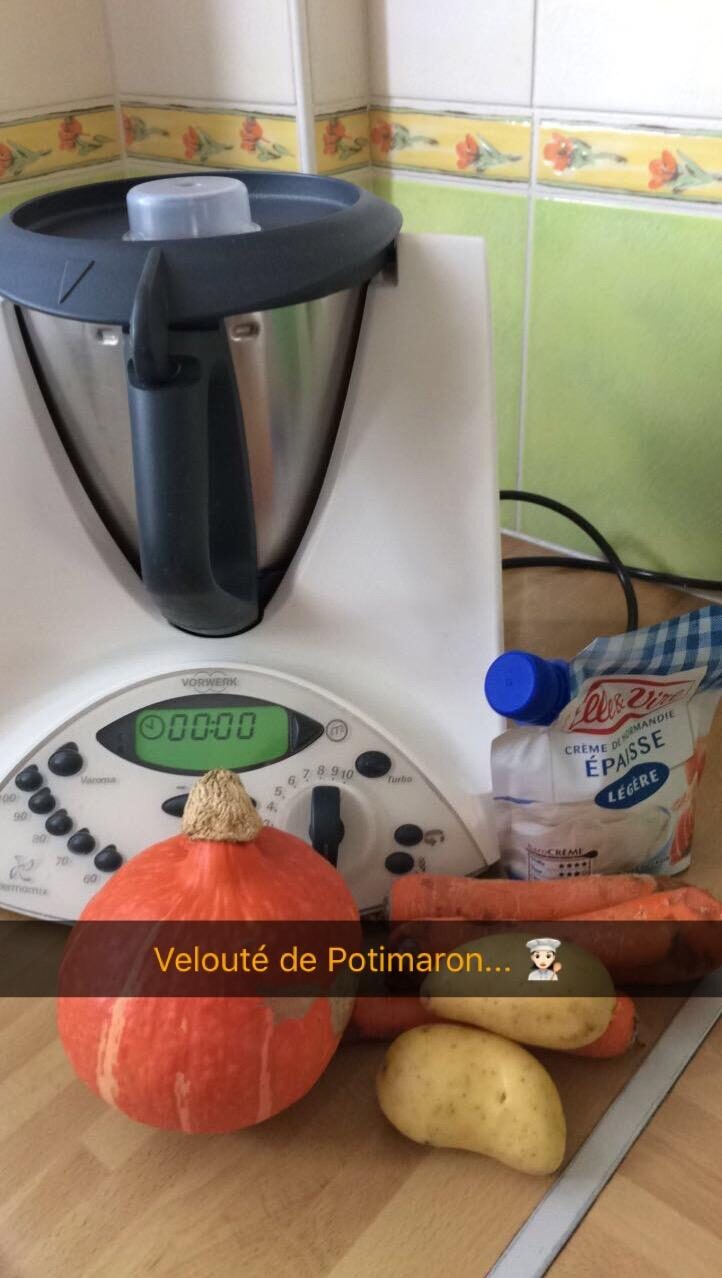 Velouté de potimaron onctueux