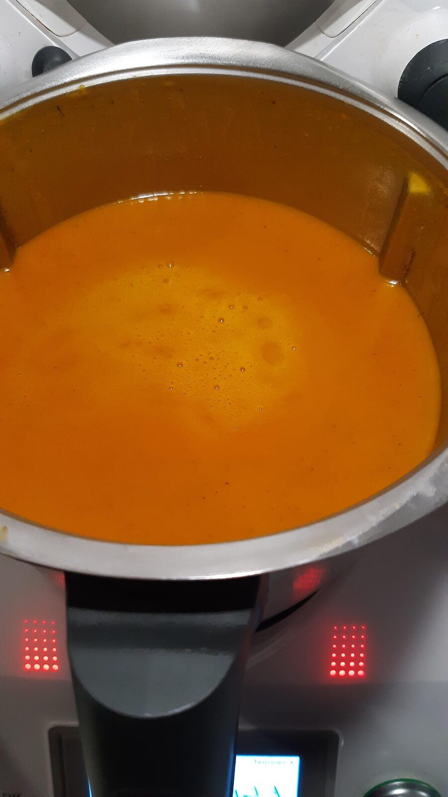 Velouté de potimarron et autres légumes