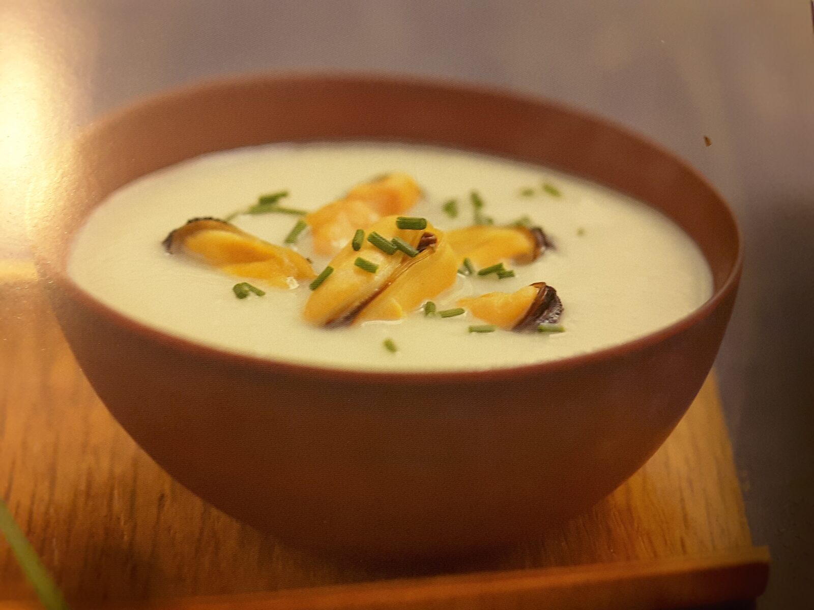 Velouté entre terre et mer