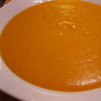 Velouté légumes et vache kiri